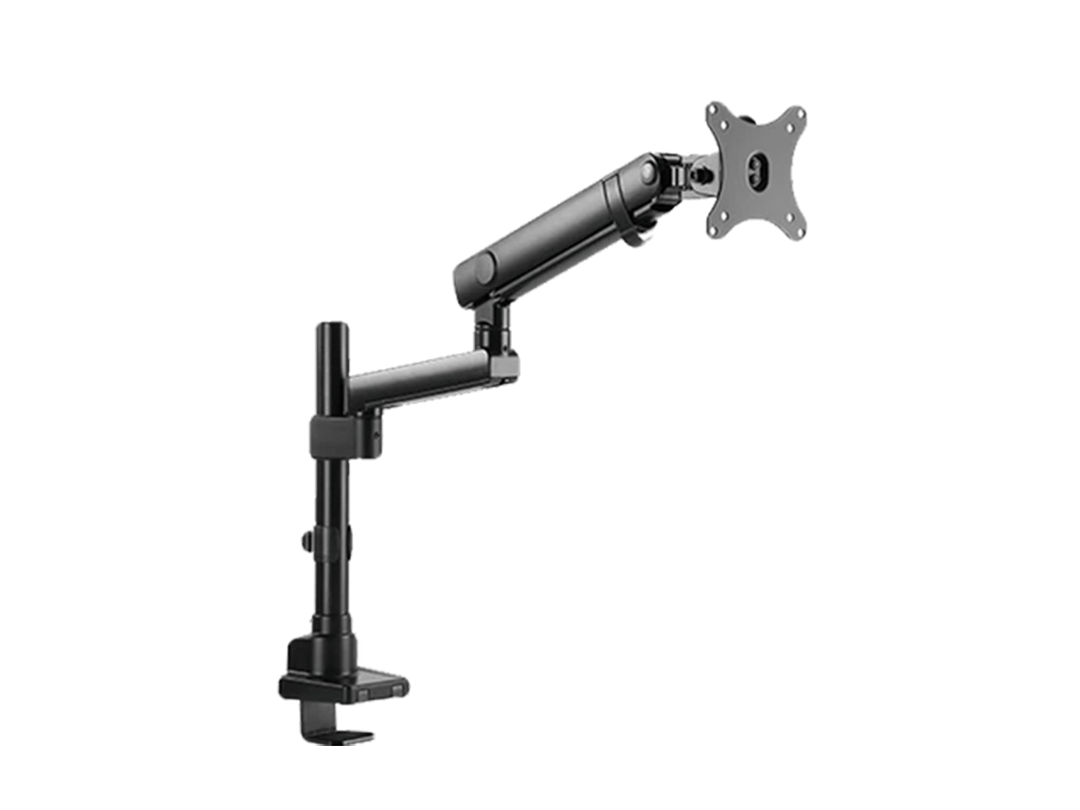 Twisted Minds TM-20-C06P Single Slim Pole Mounted Spring Assisted Monitor Arm in Qatar Twisted Minds TM-20-C06P Single Slim Pole Mounted Spring Assisted Monitor Arm in Qatar